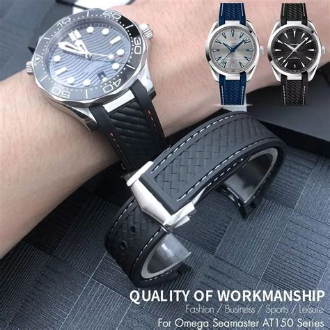 rubber strap for omega seamaster planet ocean|omega seamaster rubber strap replacement.